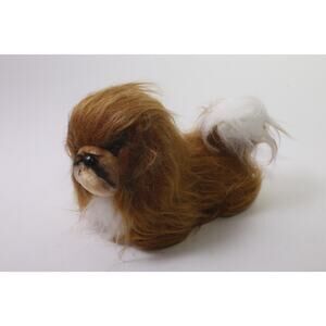 Dakin, Pekingese, Plush, Dog, Brown, Long Hair, Stuffed Animal, ~ 260129-WH 936